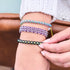 Noir x Argent Licorne | Bracelet Maillons Catena
